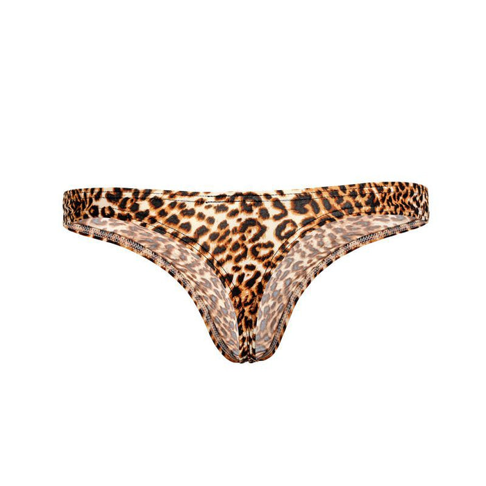 FINAL SALE - 3 pack Leopard Print Thongs for Men JEWYEE B205