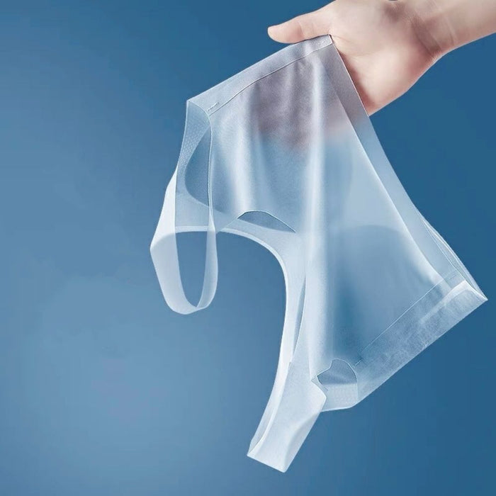 FINAL SALE - Ultra Thin Ice Silk Seamless Invisible Bra JEWYEE 704