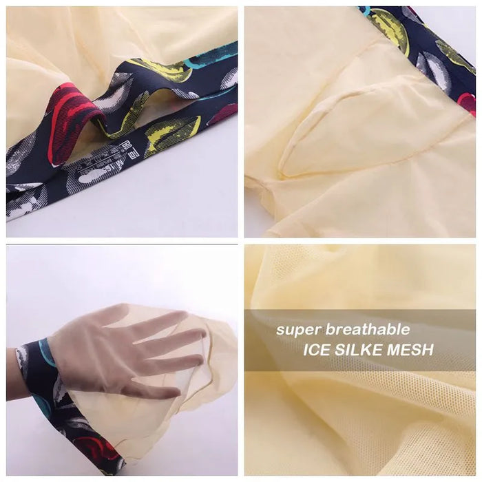 FINAL SALE -Men's Ultra Thin Ice Silk Mesh Underpants (5-Pack) -JEWYEE 1961