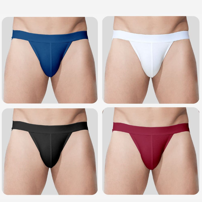 4-pack Men’s Modal Jockstraps - JEWYEE JM 214
