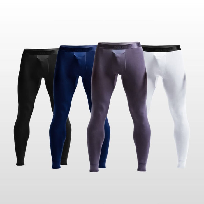 FINAL SALE - Upward Dual-Pouch Long Johns for Men JEWYEE KM185