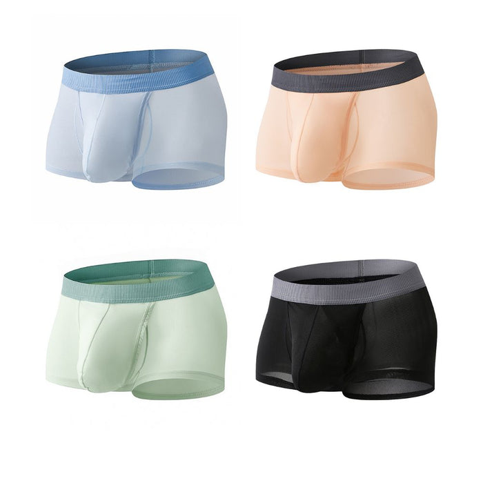 JEWYEE mens underwear No-Chafe Underwear Men's Ice Silk Underpants Ultra Thin Men's Underwear Breathable Men's Underwear Moisture-Wicking Men's Underwear Comfortable Men's Underwear Anti-Chafing Men's Underwear Cooling Men's Underwear Ergonomic Men's Underwear Pouch Men's Underwear for Chafing Prevention Stylish Men's Underwear Supportive Men's Underwear Luxury Men's Underwear Men's Underwear for Active Lifestyle Chafing-Free Men's Underwear High-Performance Men's Underwear Premium Ice Silk Underwear for Me