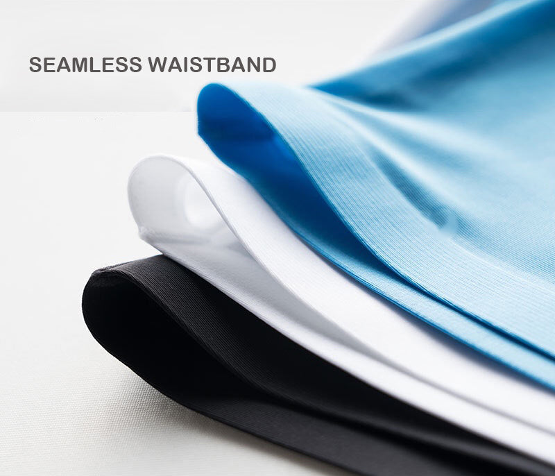FINAL SALE - (5-Pack) No-Chafe POUCH - Men's Ultra Thin Ice Silk Underpants -JEWYEE 8052