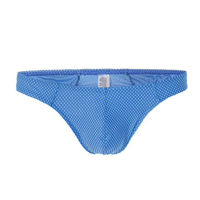 FINAL SALE - Men's 3D Pouch Honey Comb Pattern Thongs (4-Pack) JEWYEE B703