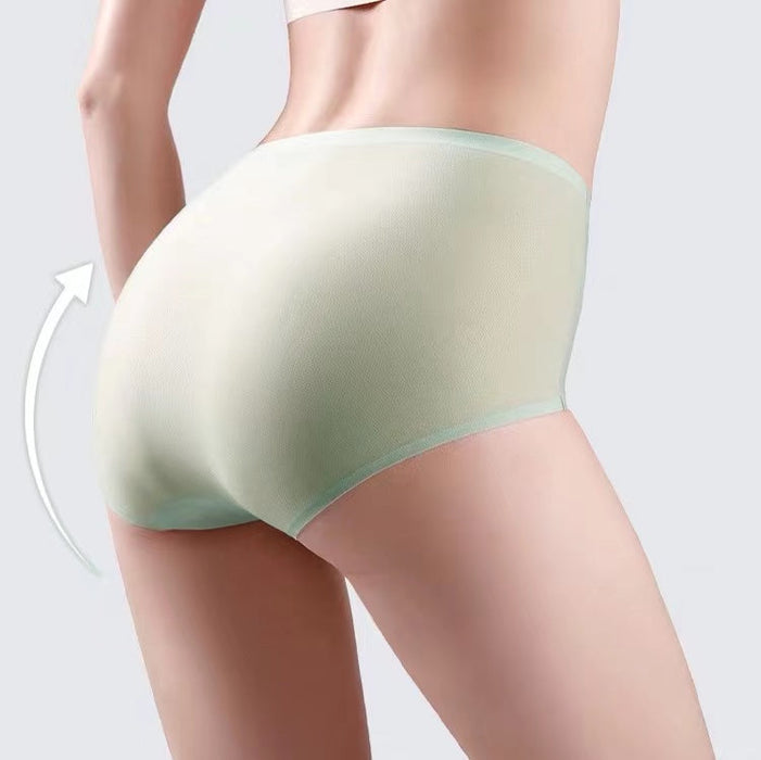 FINAL SALE - 5 PACK- Ultra Thin Ice Silk Panties for Women - JEWYEE 1190