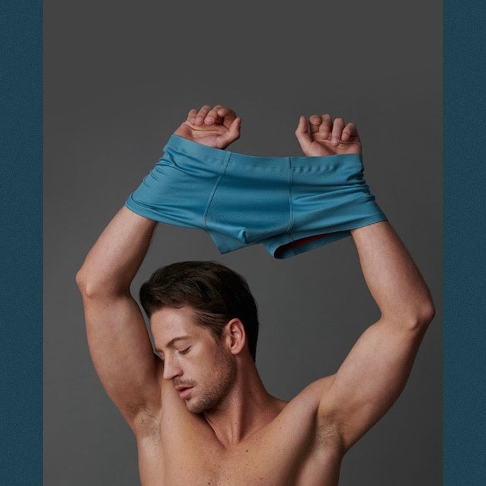 FINAL SALE -  (3 Pack)Men's Double-Face Modal Trunks - JEWYEE 1256
