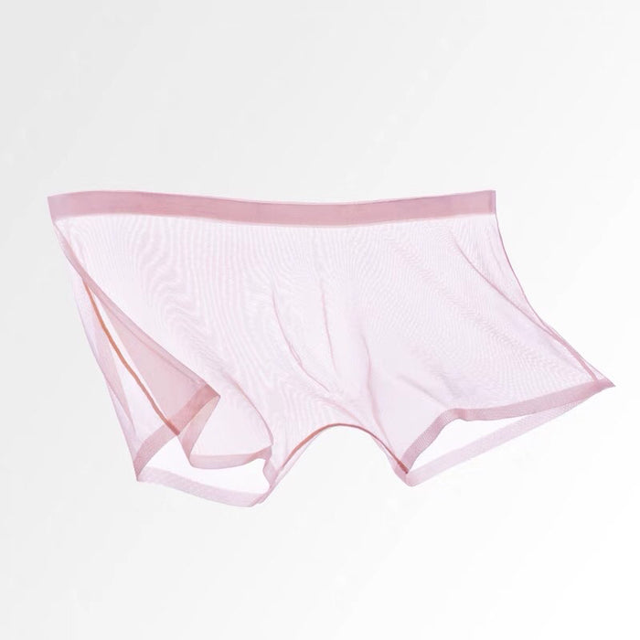 JEWYEE mens underwear No-Chafe Underwear Men's Ice Silk Underpants Ultra Thin Men's Underwear