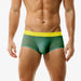 JEWYEE Men's Ultra Thin Ice Silk Low-Rise Underpants