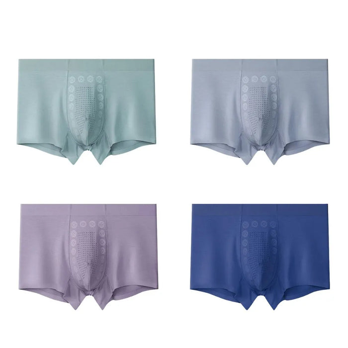 FINAL SALE - 4-Pack Men's Super Soft Modal Trunks- JEWYEE J10