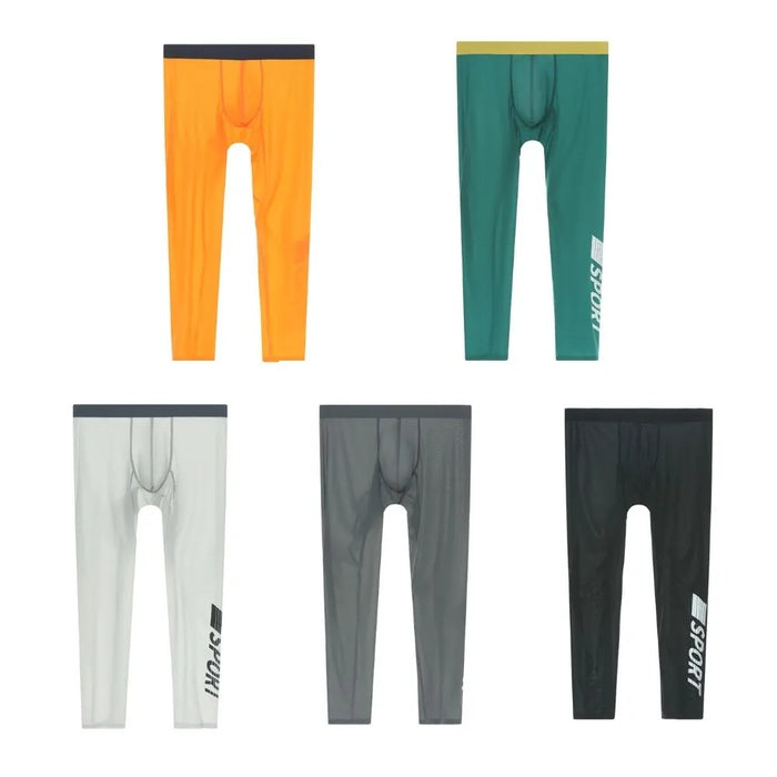 Men's Ice Silk Sports Leggings - JEWYEE 811