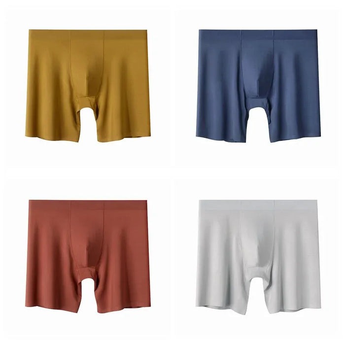 Final sale-(4-Pack) Men's Modal Boxer Briefs - JEWYEE - JC01