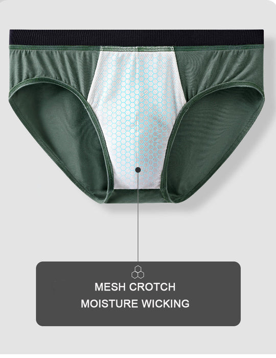 FINAL SALE -  (4-Pack) Super Soft Modal Briefs for Men JEWYEE 1188