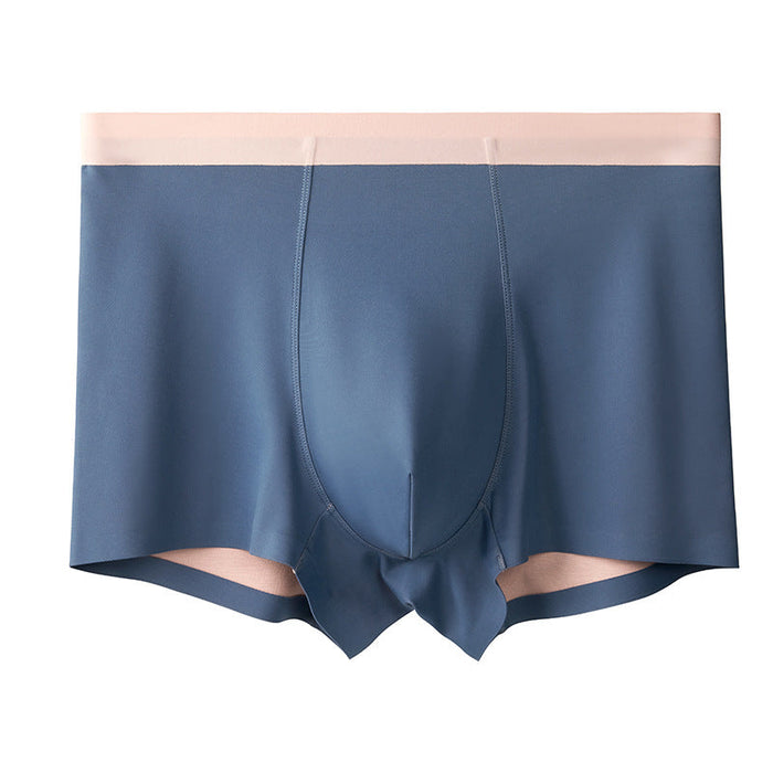 FINAL SALE - Men's Double-Face Ice-Silk& Modal Trunks (4 Pack) - JEWYEE 8803