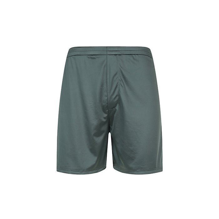 JEWYEE 3602-  Liquid Satin Athletic Lounge Boxers | Relaxed Fit Men's Silk Underwear Up to Size XXL