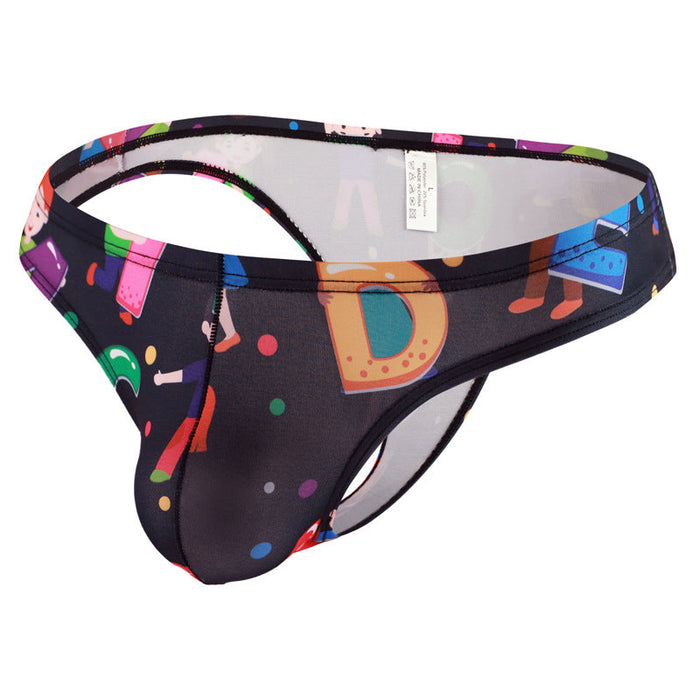 FINAL SALE -  (4-Pack ) Men's Printed Briefs - JEWYEE C1-14