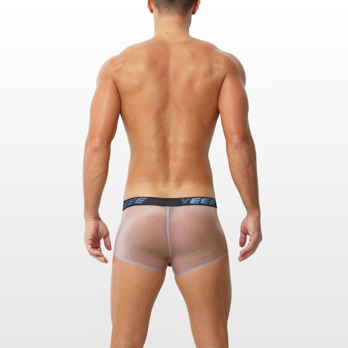 4-Pack Men's See-through Cooling Ice Silk Underpants - JEWYEE AY 852