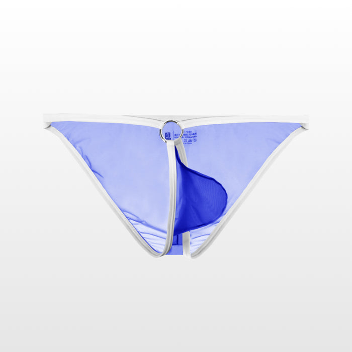 4-pack Men’s Ultra-Thin Ice Silk Briefs – Sheer, Low-Rise with Thin Waistband JEWYEE AY 886