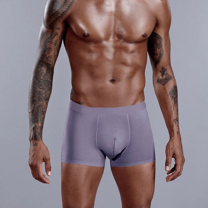 FINAL SALE -  (4 Pack) Up To Size XXL Super Soft Modal Under Pants for Men- JEWYEE 1170