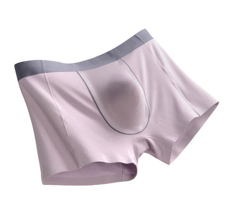 FINAL SALE -  (4 pack) No-Chafe Pouch - Men's Modal Trunks (4 pack) - JEWYEE M22
