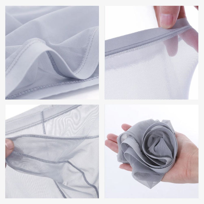 Elephant's Trunk See-Through ice-silk Underpants for Men