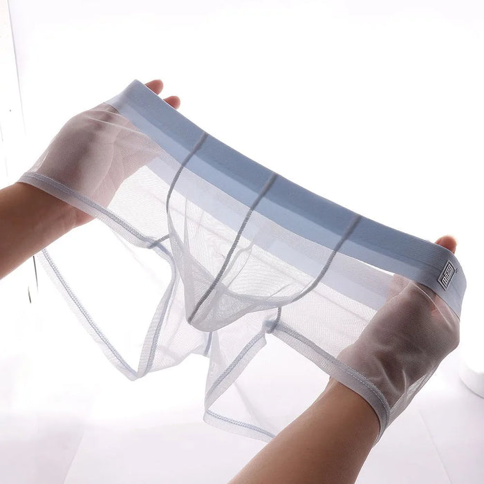 JEWYEE MEN'S UNDERWEAR. Ultra thin ice silk. Super breathable. Ultra thin ice silk. Seamless. Silk feeling. 