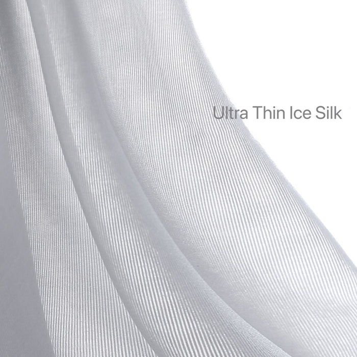 FINAL SALE -  (5-Pack) Up To Size XXXL Men's 3D Pouch Ultra Thin Ice Silk Trunks -JEWYEE 3023