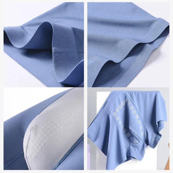 FINAL SALE - 4-Pack Men's Super Soft Modal Trunks- JEWYEE J10