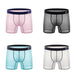 Jewyee's Ultra thin ice silk men's boxer briefs