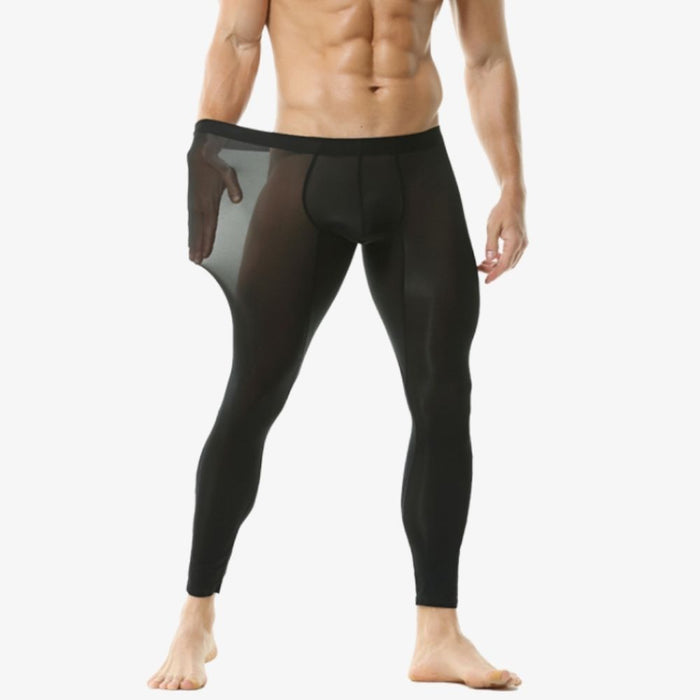 Men's Ice Silk Sports Leggings - JEWYEE 811