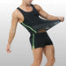 JEWYEE MENS UNDERWEAR. Men's Ice Silk Tank Top and Brief-Lined Shorts. Silky smooth fabric. Comfort with every touch. Put it on, dry sweat off