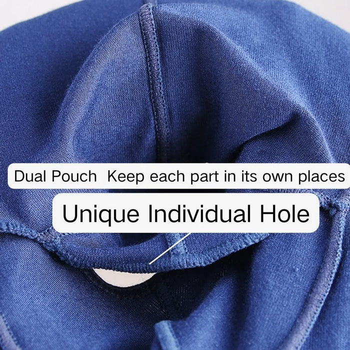 Dual Pouch. JEWYEE Men's Modal Elephant's Trunk Up to Size XXL