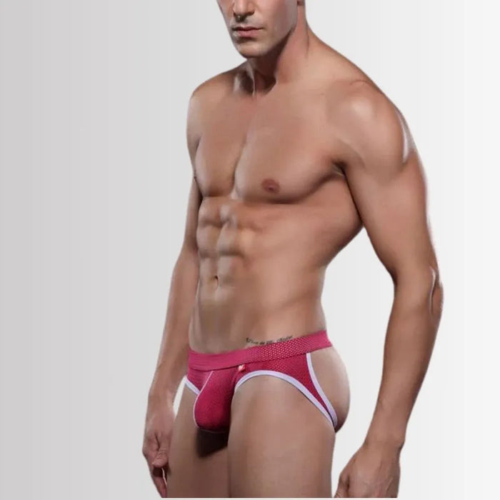 JEWYEE Men's underwear. men's Mesh Jockstraps.