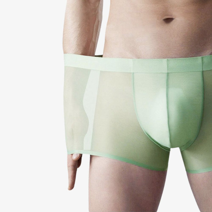 FINAL SALE - Men's Ultra Thin Ice Silk Underpants (4-Pack) - JEWYEE - ZJ026