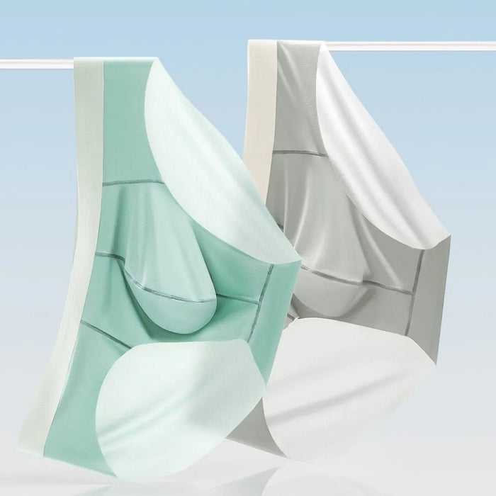 JEWYEE MENS UNDERWEAR. MENS BRIEFS. Silk feeling.  Ultra thin ice silk.  Featherlight. 4-Way stretch. Moisture wicking. Fast Dry.