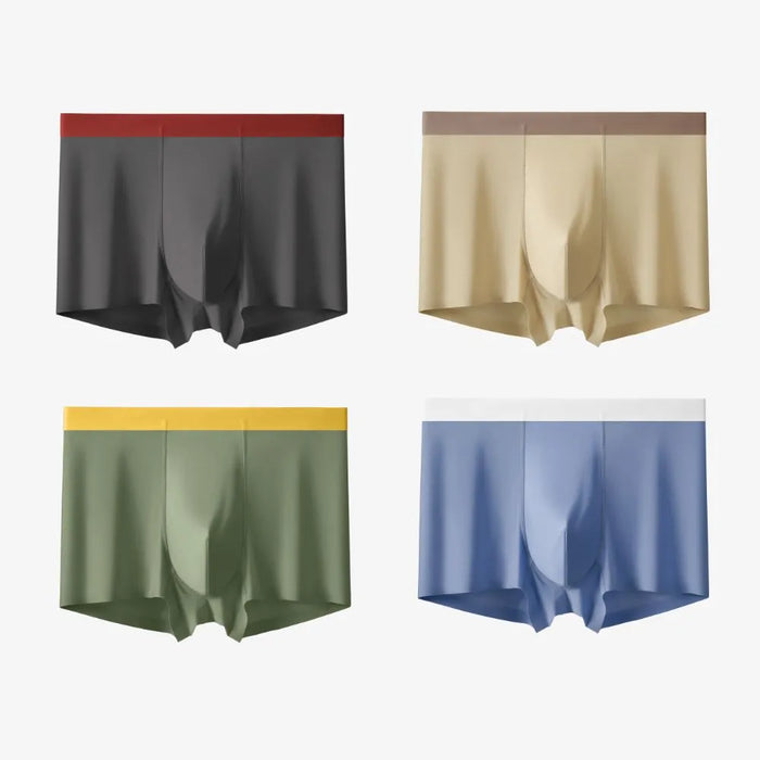 Men's Ultra Thin Ice-Silk & Modal Silk Trunks