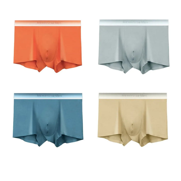 FINAL SALE -(4 pack) Men's Modal Trunks - JEWYEE 6003