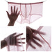JEWYEE Men's See-through Low-Rise Ultra Thin Ice Silk Underpants  Ultra thin ice silk. Silk feeling. Featherlight. 4-Way stretch. Moisture wicking. Fast Dry.