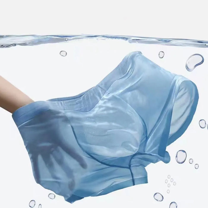 5-Pack Men's Ultra Thin Ice Silk Underpants  - JEWYEE 9008