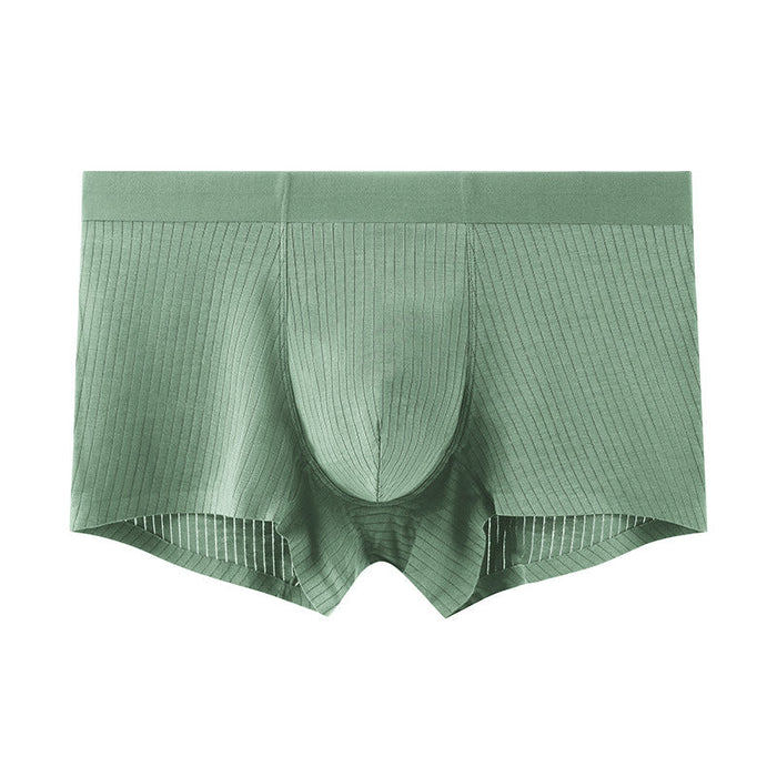 FINAL SALE - (4-Pack) Men's Striped Super Soft Modal Underpants  JEWYEE 1910