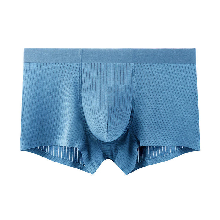FINAL SALE - (4-Pack) Men's Striped Super Soft Modal Underpants  JEWYEE 1910