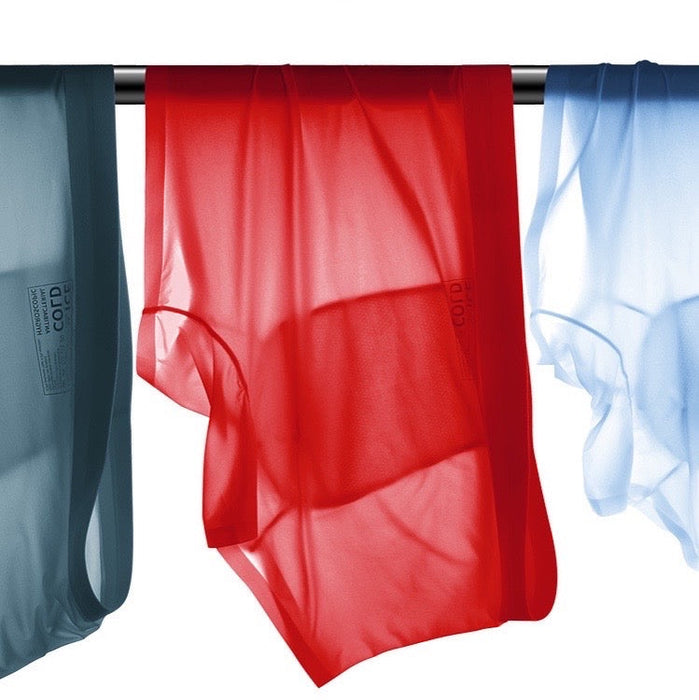 FINAL SALE - (4-Pack) Men's Ultra Thin 3D Pouch Ice Silk Underpants -JEWYEE 2126