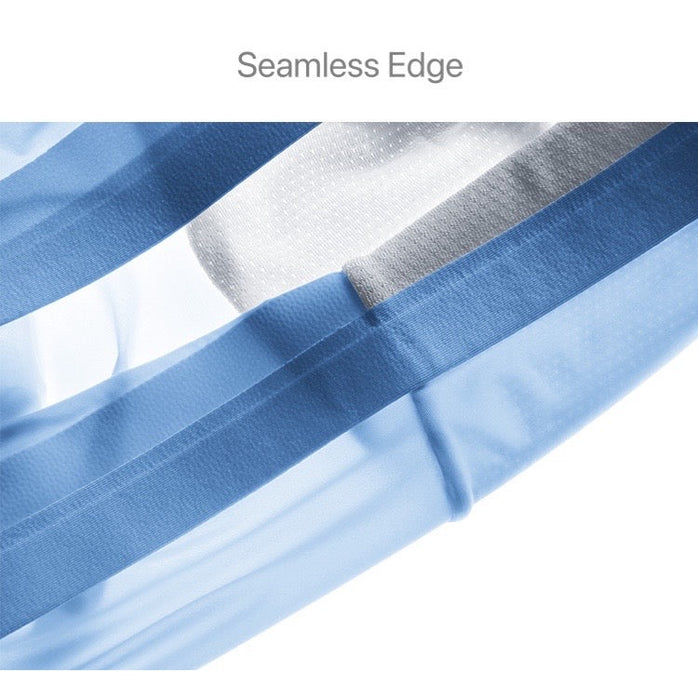 FINAL SALE - (4-Pack) Men's Ultra Thin 3D Pouch Ice Silk Underpants -JEWYEE 2126