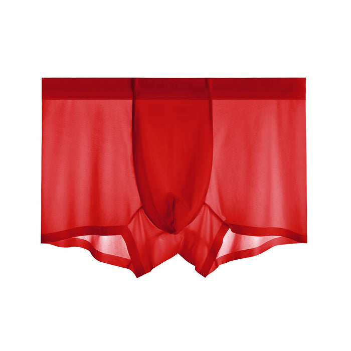 FINAL SALE - (4-Pack) Men's Ultra Thin 3D Pouch Ice Silk Underpants -JEWYEE 2126