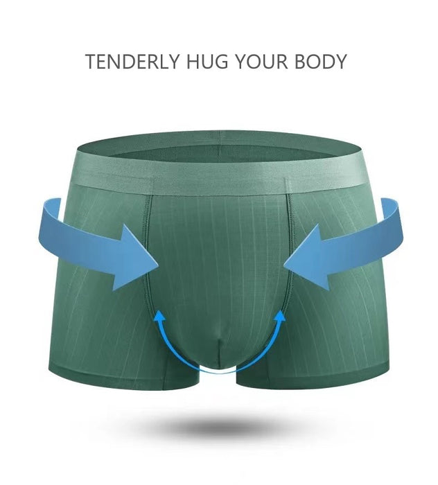 Men's Seamless Ice Silk Underpants