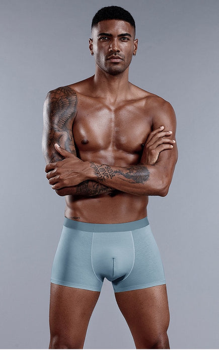 jewyee，men's underwear, Mesh crotch Breathable Fabric Seamless. Silk feeling. Super soft. 4-Way stretch. Moisture wicking. Fast Dry.