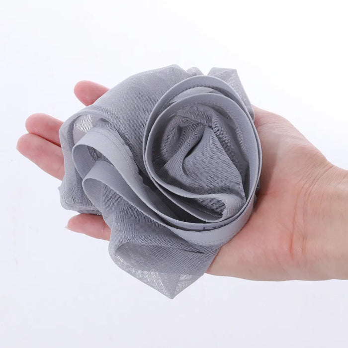 (4-Pack) 3D Seamless Pouch - Men's See-Through Ice Silk Mesh BriefsJEWYEE 1958