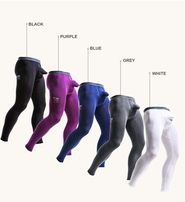 JEWYEE mens underwear No-Chafe d Dual-Pouch Long Johns Breathable Men's Underwear Moisture-Wicking Men's Underwear Comfortable Men's Underwear Anti-Chafing Men's Underwear Cooling Men's Underwear Ergonomic Men's Underwear Pouch Men's Underwear for Chafing Prevention Stylish Men's Underwear Supportive Men's Underwear Luxury Men's Underwear Men's Underwear for Active Lifestyle Chafing-Free Men's Underwear High-Performance Men's Underwear Premium Ice Silk Underwear for Men Seamless Men's Underwear