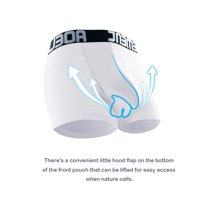 Downward Dual Pouch Trunks